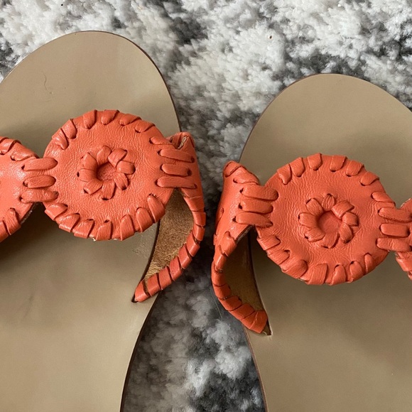 Worn twice, Jack Rogers sandals. Salmon, size 8 - Picture 6 of 6